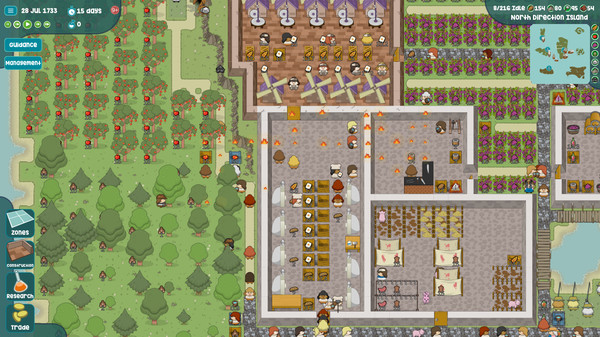 Trading across islands in One More Island
