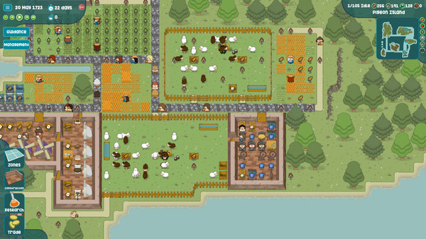 Exploring and claiming islands in One More Island